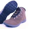PETER ERIKSON Herren Boot Leder Extraweit Schnürung und Reißverschluss in PEANUT mit Warmfutter FLEXI-05A TEX