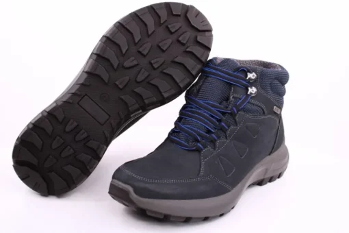 PETER ERIKSON Herren Boot Leder Extraweit Schnürung DENIM Warmfutter SX-23 TEX