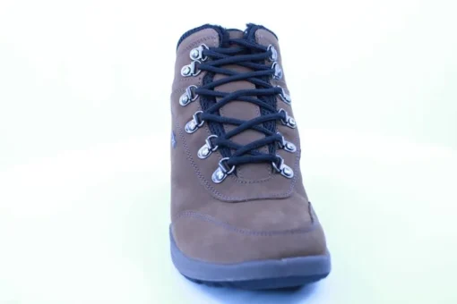 PETER ERIKSON Herren Boot Leder Extraweit Schnürung und Reißverschluss in PEANUT mit Warmfutter FLEXI-05A TEX
