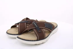 PETER ERIKSON Herren Pantolette Leder braun S14 K-0028-111