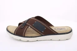 PETER ERIKSON Herren Pantolette Leder braun S14 K-0028-111