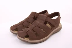 PETER ERIKSON Herren Sandale Schuhspitze geschlossen Leder braun S14 AR-52