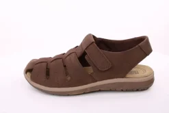 PETER ERIKSON Herren Sandale Schuhspitze geschlossen Leder braun S14 AR-52