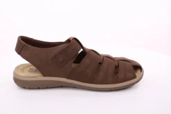 PETER ERIKSON Herren Sandale Schuhspitze geschlossen Leder braun S14 AR-52