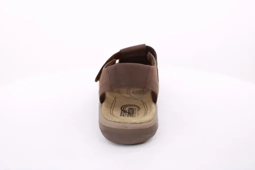 PETER ERIKSON Herren Sandale Schuhspitze geschlossen Leder braun S14 AR-52
