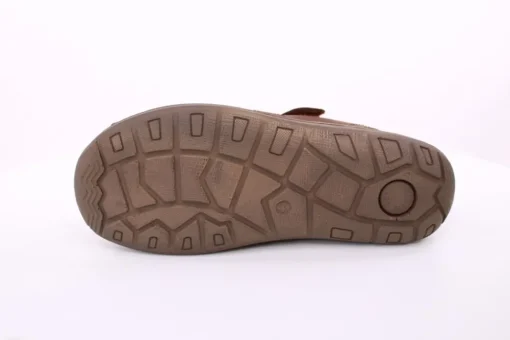 PETER ERIKSON Herren Sandale Schuhspitze geschlossen Leder braun S14 AR-52