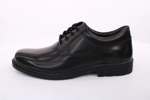 PETER ERIKSON Herren Schnürschuh Leder Wechselfußbett klassisch schwarz S14  NB-02