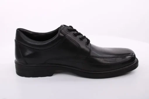 PETER ERIKSON Herren Schnürschuh Leder Wechselfußbett klassisch schwarz S14  NB-02