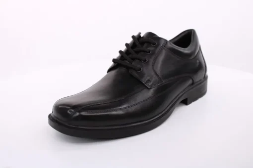 PETER ERIKSON Herren Schnürschuh Leder Wechselfußbett klassisch schwarz S14  NB-02