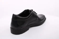 PETER ERIKSON Herren Schnürschuh Leder Wechselfußbett klassisch schwarz S14  NB-02