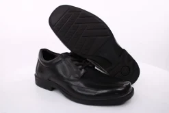PETER ERIKSON Herren Schnürschuh Leder Wechselfußbett klassisch schwarz S14  NB-02
