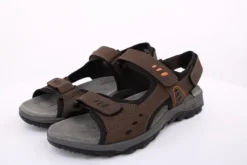 PETER ERIKSON Herren Trekkingsandale Leder braun S14 Mount-126