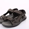 PETER ERIKSON Herren Trekkingsandale Leder grau S14 AR-75