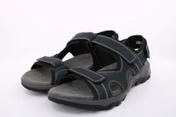 PETER ERIKSON Herren Trekkingsandale Leder blau S14 Mount-130