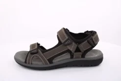 PETER ERIKSON Herren Trekkingsandale Leder grau S14 AR-75