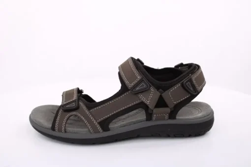 PETER ERIKSON Herren Trekkingsandale Leder grau S14 AR-75