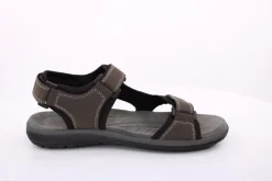PETER ERIKSON Herren Trekkingsandale Leder grau S14 AR-75