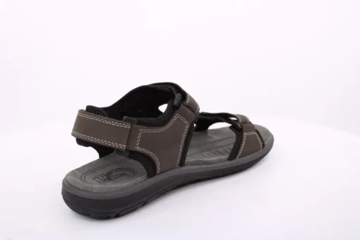 PETER ERIKSON Herren Trekkingsandale Leder grau S14 AR-75