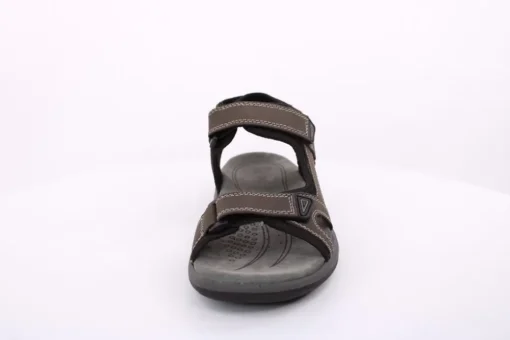 PETER ERIKSON Herren Trekkingsandale Leder grau S14 AR-75