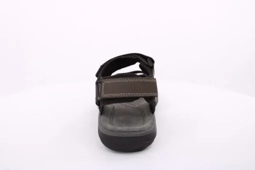 PETER ERIKSON Herren Trekkingsandale Leder grau S14 AR-75