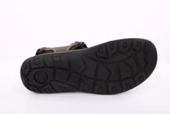 PETER ERIKSON Herren Trekkingsandale Leder grau S14 AR-75