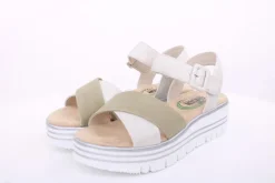 PETER ERIKSON Sandalette Sägezahnsohle beige S14 21012-C23005
