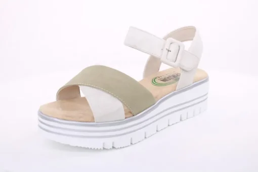 PETER ERIKSON Sandalette Sägezahnsohle beige S14 21012-C23005