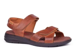 PIKOLINOS CALBLANQUE Herren Sandale Leder Klettverschluss braun S12 M8T-0095