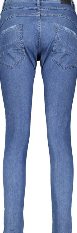 Please P78A Jeans Boyfriend Knopfleiste blau P78A_BQ2N3Q