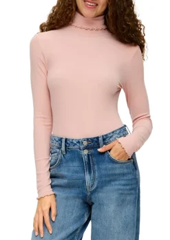 QS by s.Oliver Geripptes Longsleeve S23 2138340