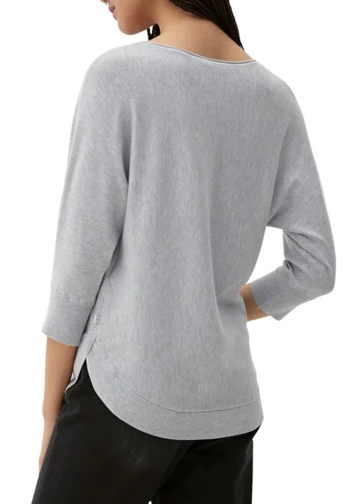 QS by S.Oliver Pullover mit Fledermausärmeln S23 2102138