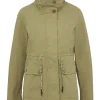 QS designed by Baumwolljacke mit Tunnelzug in Taille grün S15 2155487