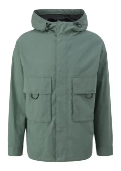 QS designed by Herren Jacke mit aufgesetzten Taschen grün S13  2125500