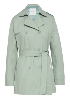 QS designed by kurzer Trenchcoat mit Gürtel  S15 2159450