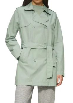 QS designed by kurzer Trenchcoat mit Gürtel  S15 2159450