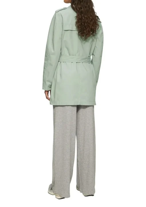 QS designed by kurzer Trenchcoat mit Gürtel  S15 2159450
