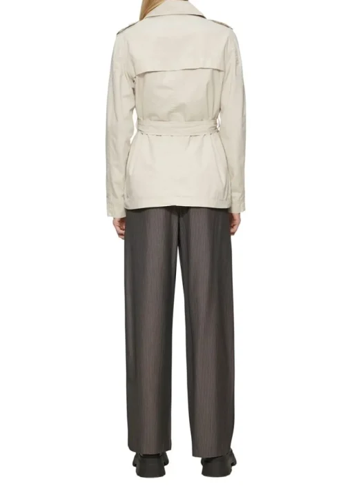 QS designed by kurzer Trenchcoat mit Gürtel  S15 2159450