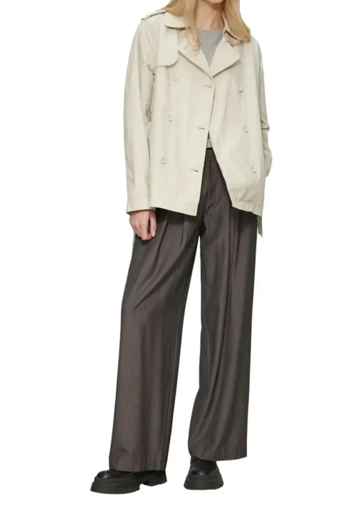 QS designed by kurzer Trenchcoat mit Gürtel  S15 2159450