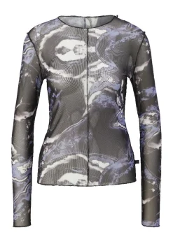 QS designed by Semitransparentes Shirt lila S13  2127440