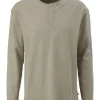 QS designed by Shirt in Flammgarnstruktur braun, schwarz S22  2124127