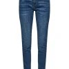 QS designed by Skinny: Super Skinny leg-Jeans blau S22 2102008
