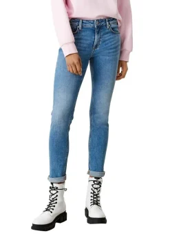 QS designed by Slim Jeans mit schmalem Bein 2111327