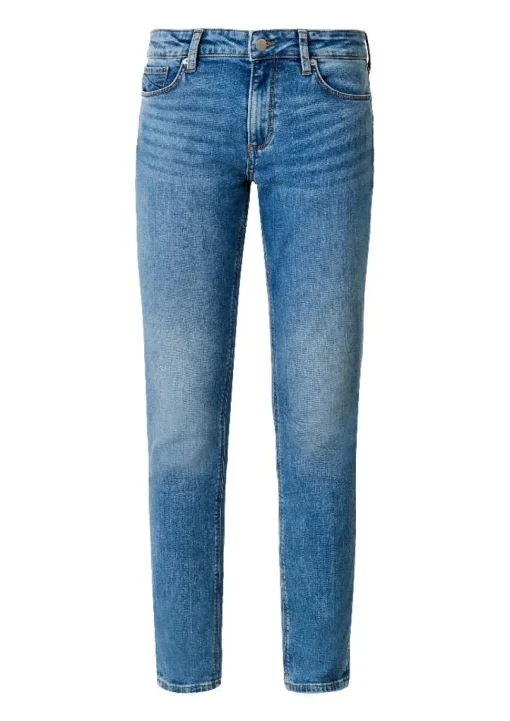 QS designed by Slim Jeans mit schmalem Bein 2111327