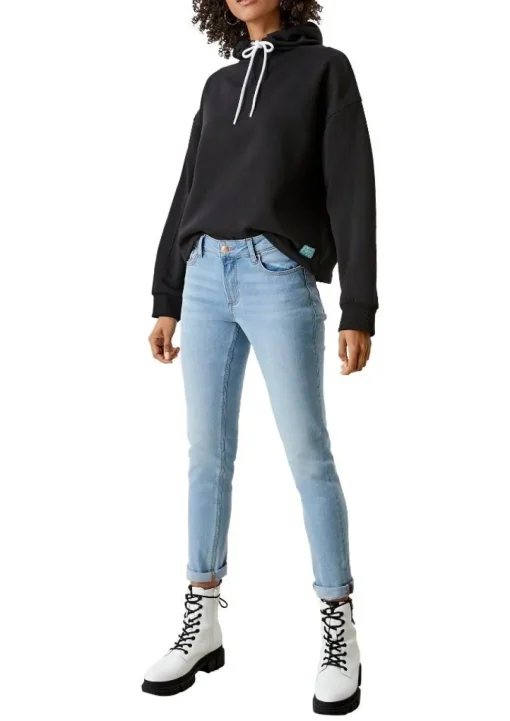 QS designed by Slim Jeans mit schmalem Bein 2111327