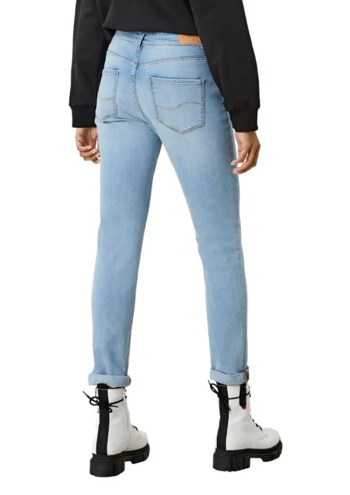 QS designed by Slim Jeans mit schmalem Bein 2111327