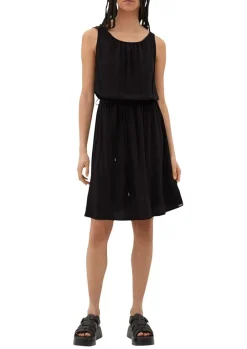 QS designed by Viskosekleid mit Raffung S13 2132725