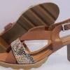 Regarde Le Ciel Sandalette braun CARMEN-02
