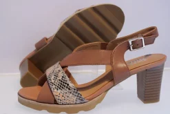 Regarde Le Ciel Sandalette braun CARMEN-02