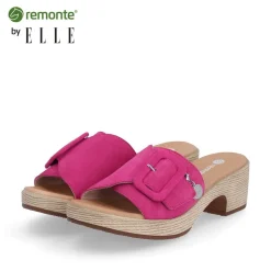 Remonte by ELLE Pantolette magenta pink Rauleder S14 D0N56-31