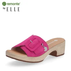 Remonte by ELLE Pantolette magenta pink Rauleder S14 D0N56-31